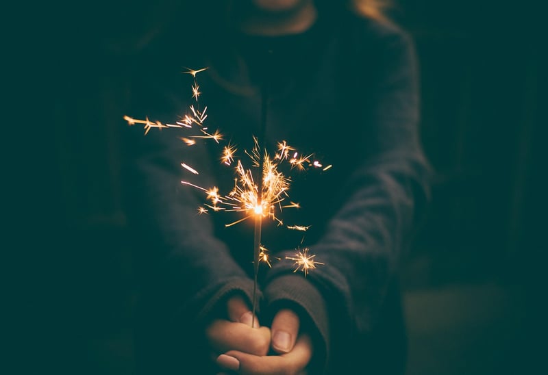 Magical Sparkler Hands